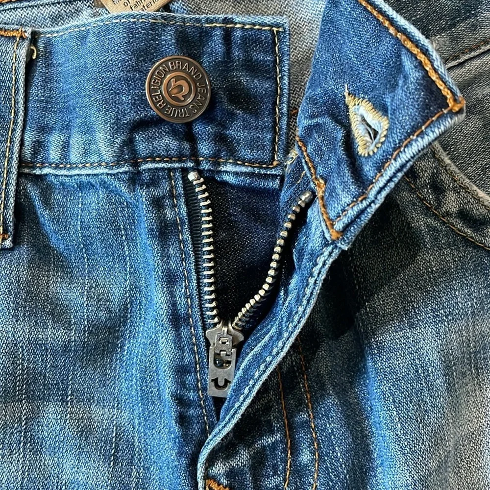 True Religion Men’s Ricky Relaxed Straight Jeans 32x33